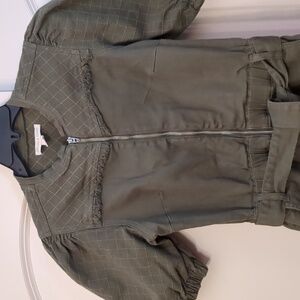 Chelsea & Violet Olive Green Jumpsuit